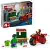 LEGO® Marvel 76287 Iron Man s motorkou a Hulk