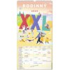 Nástenný Rodinný plánovací kalendár XXL 2026