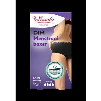 Belinda Nočné aj denné menštruačné nohavičky boxerky MENSTRUAL BOXER STRONG  čierna od 27,9 € - Heureka.sk