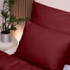 Takoy Obliečky švajčiarsky bavlnený satén 140x200 set bordové-HT-00841 | 140x200 cm, 70x90 cm set