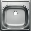 Novaservis Vstavaný drez DR48/48TS, 480 × 480 × 160 mm, DR48/48TS