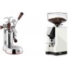 La Pavoni Esperto Abile + Eureka Mignon Silenzio 55, CR white