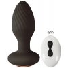 Anos RC Rotating Butt Plug Black