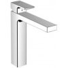 Vysoká umývadlová batéria Hansgrohe Vernis Shape bez výpuste chróm 71591000