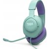 JBL Quantum 100 M2 Cyan QUANTUM100M2C - Herné slúchadlá s mikrofónom