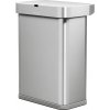 Simplehuman Bezdotykový kôš s hlasovým senzorom 58 l, nehrdz. oceľ mat