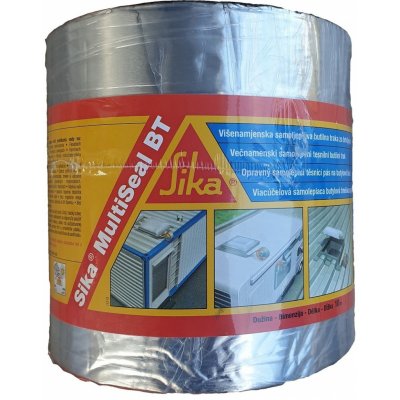 Sika MultiSeal BT Aluminium 150mmx10m, butylkaučuková hliníková lepiaca izolačná páska