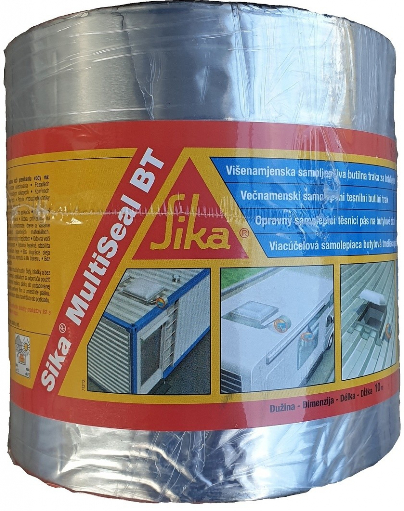 Sika MultiSeal BT Aluminium 150mmx10m, butylkaučuková hliníková lepiaca izolačná páska