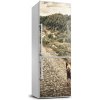 Nálepka fototapeta chladnička Psy kopec 60x180 cm
