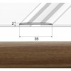 EFFECTOR Prechodová lišta A08 Orech Chille 180cm samolepiaca
