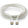 Nedis CCTB60800AL20 USB 2.0, USB-C™ Zástrčka, USB-C™ Zástrčka, 2m, stříbrný