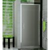 SanSwiss TOPP 0900 50 22 Jednokřídlé dveře 90 cm, aluchrom/durlux