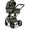 Moon Dvojkombinácia PIÚ Black chrome MOSS GREEN 2025 kombinovaný 2in1 kočík