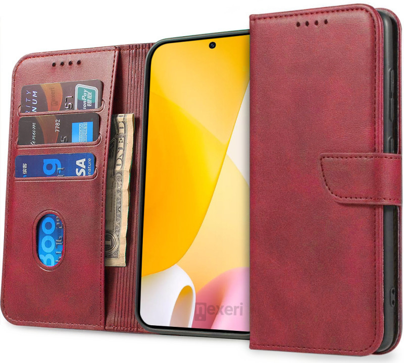 Púzdro Nexeri Wallet Xiaomi 12T/12T Pro červené.