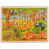 Goki Goki Puzzle - mláďatá v lese
