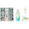 Hermes Un Jardin Sur Le Nil, SET: Toaletná voda 100ml + Toaletná voda 7,5ml + Parfumované mydlo 50g unisex