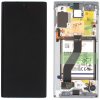 Samsung Galaxy Note 10 (SM-N970F) LCD displej + dotyková plocha + rám + batéria biela - originál GH82-20842B