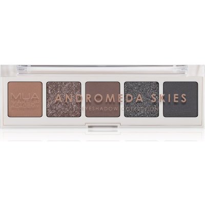 MUA Makeup Academy Professional 5 Shade Palette paletka očných tieňov Andromeda Skies 3,8 g