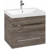 Villeroy & Boch AVENTO skrinka pod umývadlo, 618 x 520 x 447 mm, 2 zásuvky, Stone Oak, A89000RK