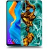 Picasee silikónový prehľadný obal pre Huawei P30 Lite - Goldsky