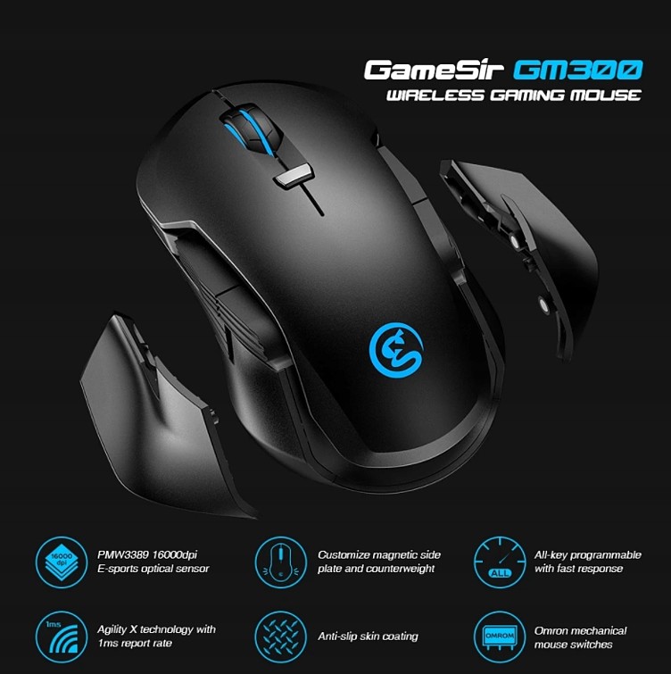 GameSir GM300 Wireless Gaming HRG2500