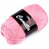 Bavlnená pletacia priadza Camilla 50 g - 1 ks 40 (8027) ružová detská