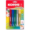 Dekoračné lepidlo Kores Glitter Glue - 5 x 10,5 ml, blister