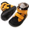 Froddo DETSKÉ BAREFOOT TOPÁNKY FRODDO UP TEX WINTER - BLACK/ORANGE Veľkosť: 33, Vnútorná dĺžka topánky v cm: 21.6, Vnútorná šírka topánky v cm: 8