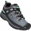 Detská obuv KEEN Targhee Low WP Youth steel grey/irish green EU 34