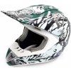 Motocrossová prilba Heipe H1 Skull- Zelená