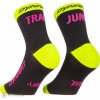 Dynafit TRAIL MID SK ponožky, black out/ultra yellow EU 35-38