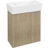 SAPHO LATUS IX 44 x 22 x 50cm skrinka pod umývadlo závesná, brest Bardini, LT090-1313