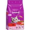 Suché krmivo pre mačky Whiskas hovädzie mäso 2x3,8 kg