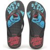 SANTA CRUZ žabky Youth Screaming Hand Thong Black BLACK vel. 35