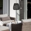 PR Home Saigon vonkajšia závesná lampa čierna Ø38cm kábel 2,5m - 7038-2503