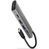 AXAGON HMC-5G2, USB 10Gb/s hub, porty 2x USB-A, 2x USB-C, HDMI 4k/60, PD 100W, kábel USB-C 13cm HMC-5G2