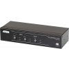 ATEN VM0202HB Prepínač HDMI pripravené pre Ultra HD, indikácia LED, možnosť montáže do stojanu, možnosť 3D prehrávania, s diaľkovým ovládaním, s audio portami,; VM0202HB