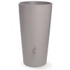 Sud na dažďovú vodu RAINBOWL FLOWER 150 l - farba: mocca (RRAF150-7529U)