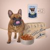 Club 4 Paws Premium Plus Selection kúsky s lososom a makrelou v omáčke 12 x 85g (8056*)