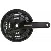SHIMANO Stred Altus MT101 175mm 44/32/22z. 9-k. čierne s krytom na štvorhran