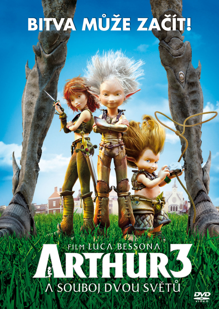 Arthur 3 a souboj dvou světů DVD