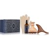 Notino Gift Set ošetrujúce rukavice 1 ks + arganový olej 100 ml + masážna pomôcka 2 ks