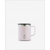 Runbott Mug Nerezový termohrnček s izoláciou, 400 ml, Pudrová Ružová