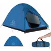 Kempingový stan pre 2 osoby KADVA Festa 2 modrý turistický vodoodolný