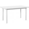 Rozkladací jedálenský stôl Wenera 2P 140-180x80 - biela