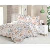 Kvalitex Saténové obliečky LUXURY COLLECTION CORAL garden 240x220, 2x 70x90 cm