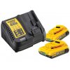 DeWalt DCB115D2 nabíjačka + 2x2,0Ah aku 18V