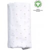 MOTHERHOOD Plienka mušelínová BIO XXL Pink Dots 130x130cm 081160