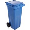 J.A.D. popolnica 120l plastová modrá nádoba na odpad