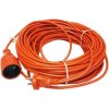 AWTools Jednozásuvkový zahradní prodlužovací kabel bez uzemnění 2 x 1mm 10A 20m (AW70202)